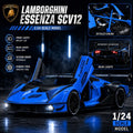 1:24 Lamborghini Essenza SCV12 Racing Supercar Diecast Alloy Model