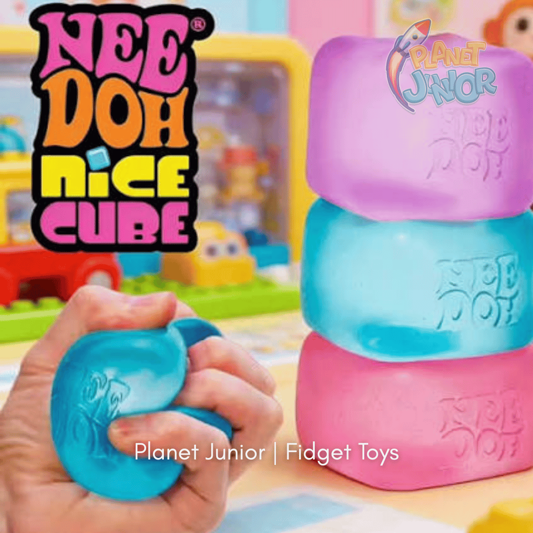 Super Squish Stress Cube – Slow-Rising Sensory Squeeze Toy | 1 Pc