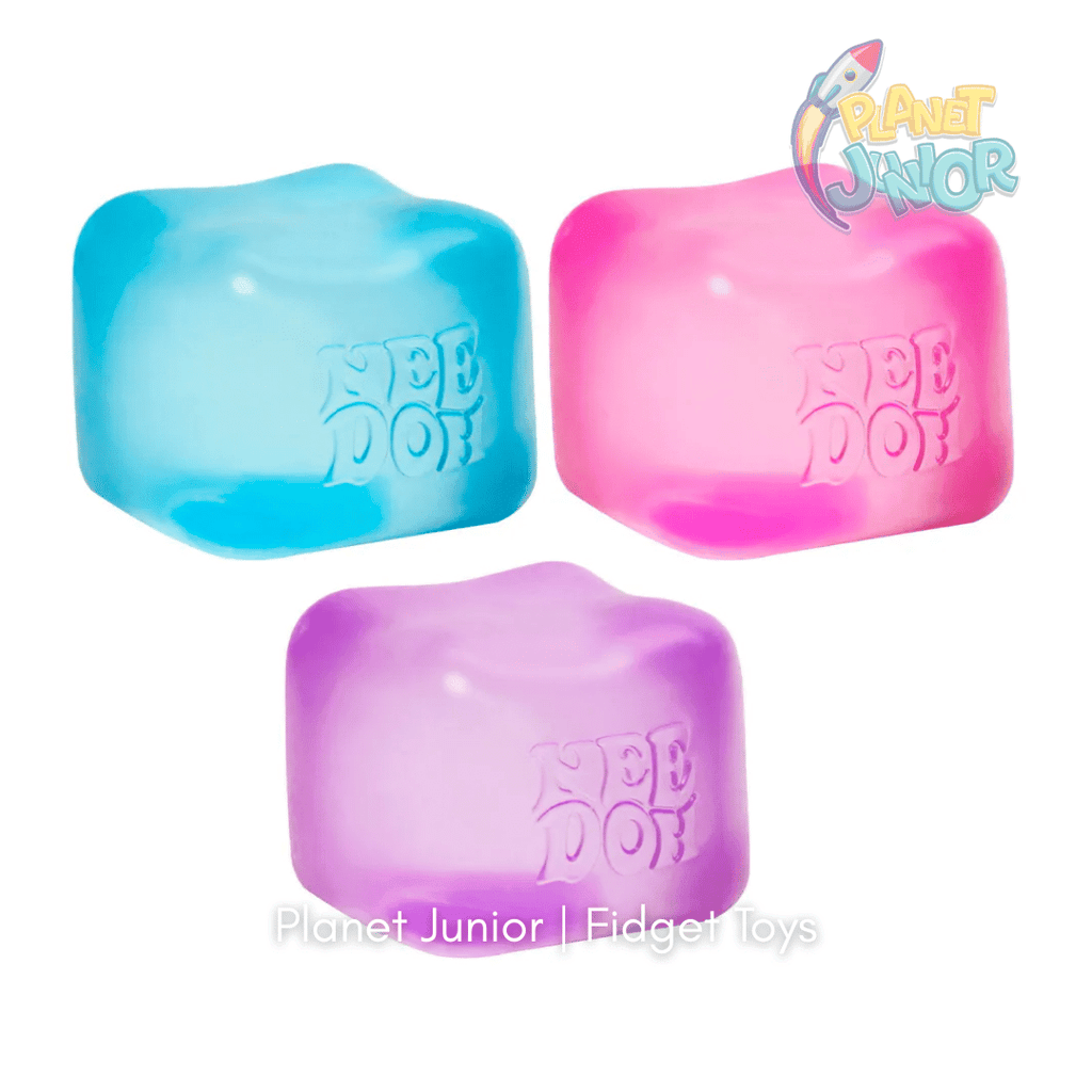 Super Squish Stress Cube – Slow-Rising Sensory Squeeze Toy | 1 Pc