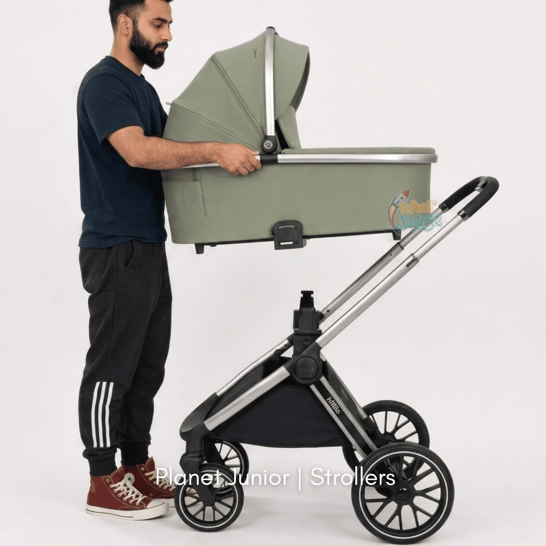 Ultimate Kidilo Luxury 3-in-1 Pram, Stroller & Infant Carrier Travel System