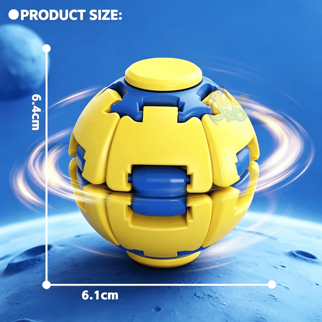 Colorful Press & Spin Fidget Ball