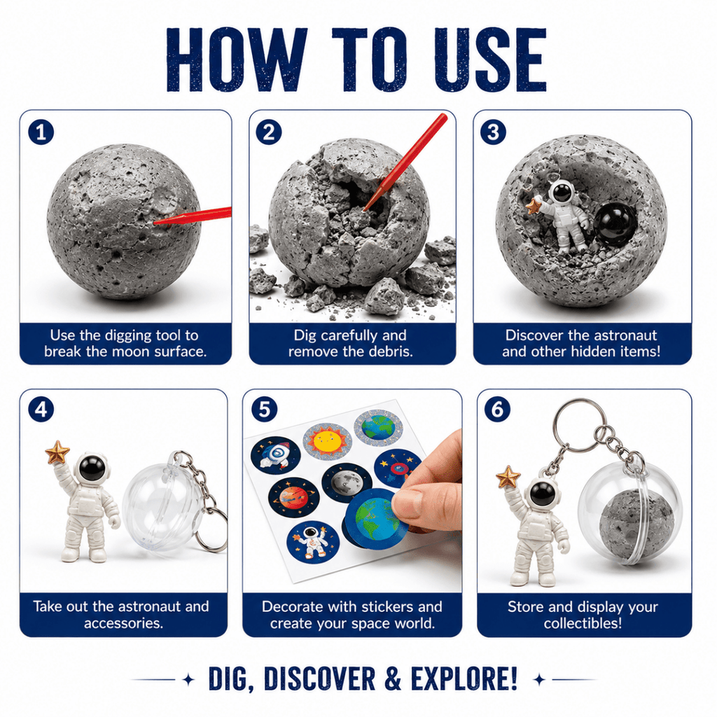 4-in-1 Sew Star Moon Explore – My Space Travel Creative Discovery Kit