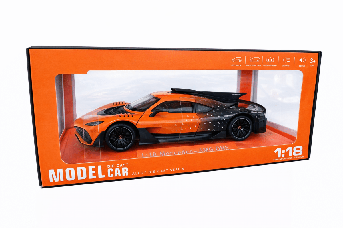 1:18 Premium Alloy Street Racing Car – Light & Sound