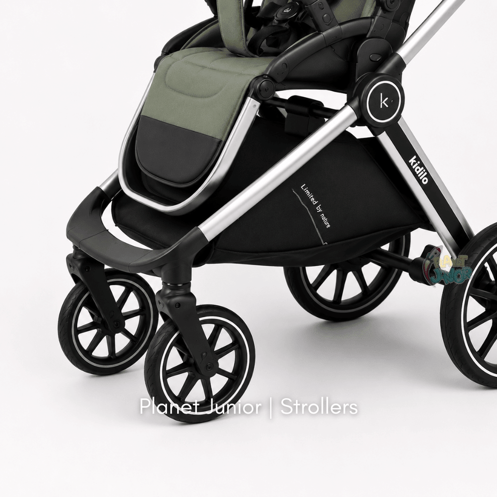 Ultimate Kidilo Luxury 3-in-1 Pram, Stroller & Infant Carrier Travel System