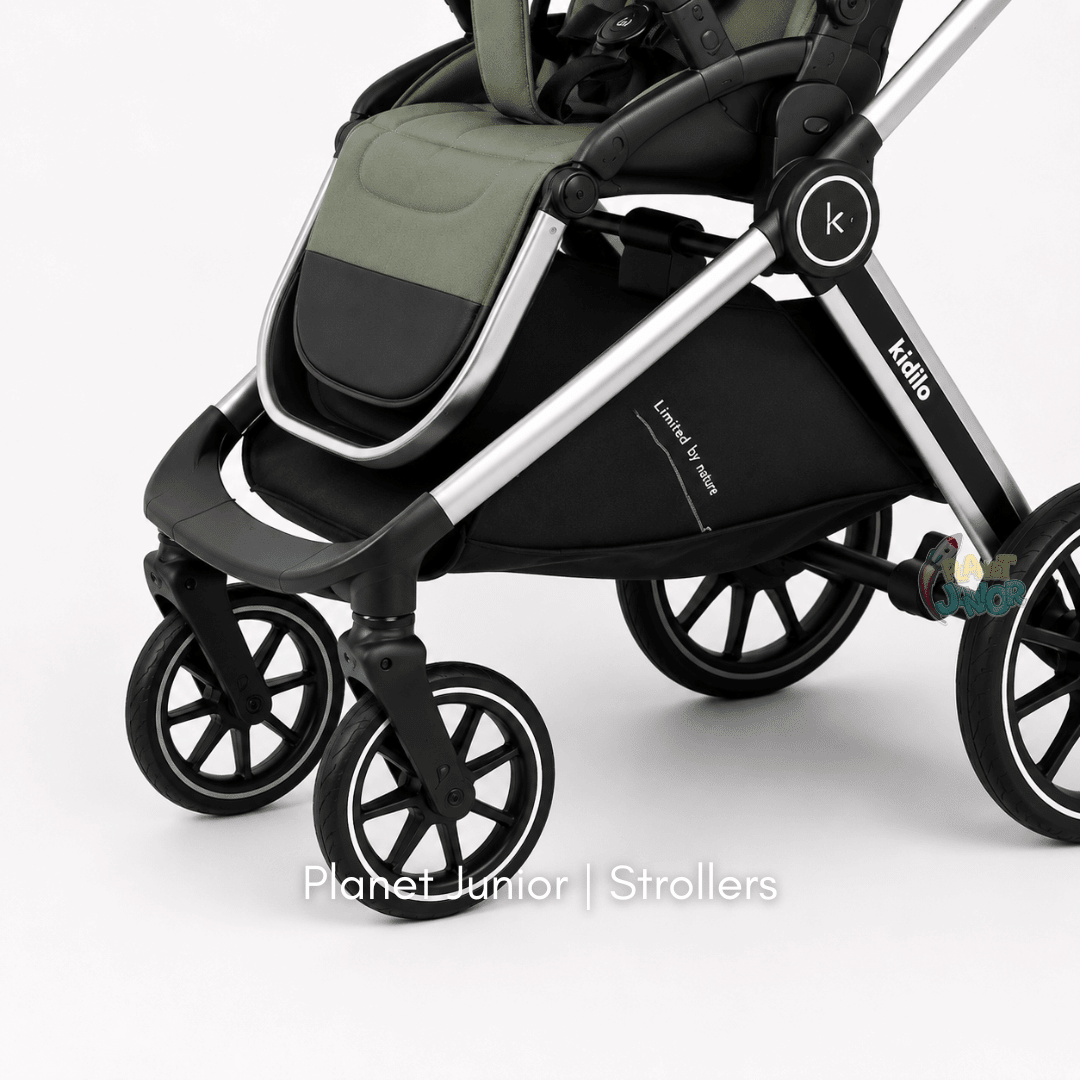 Ultimate Kidilo Luxury 3-in-1 Pram, Stroller & Infant Carrier Travel System