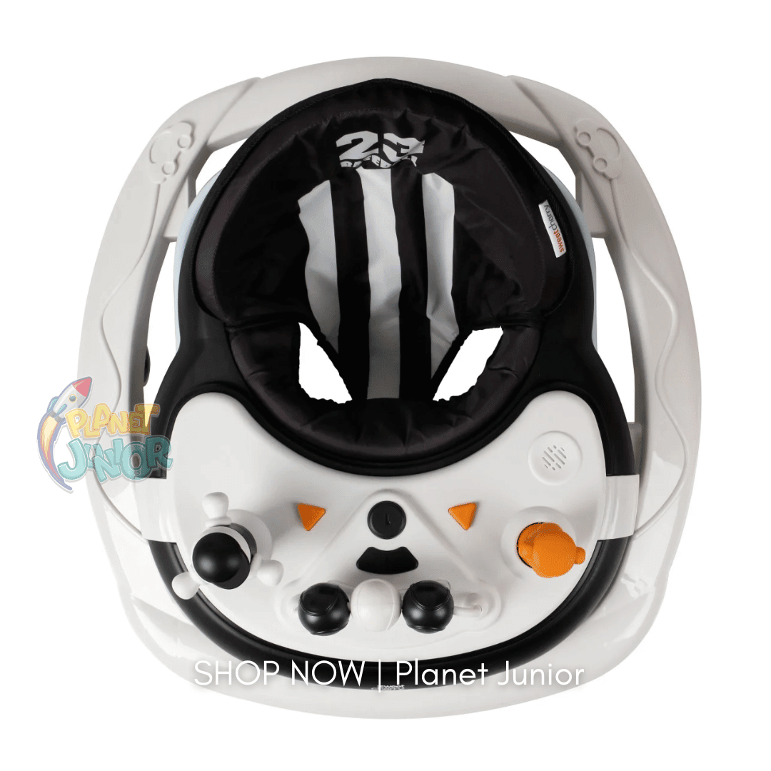 Sporty Baby Walker with Music, Lights & Squeaky Toys
