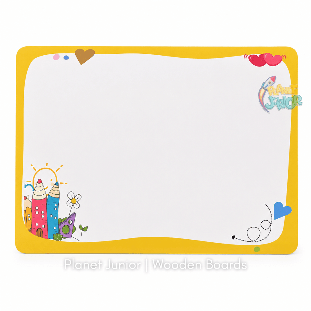 2-in-1 Montessori Wooden Learning Puzzle + Whiteboard