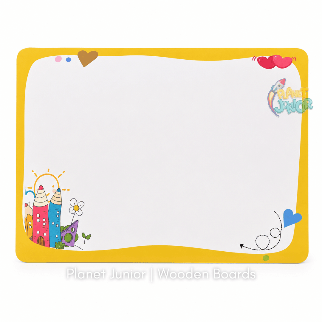 2-in-1 Montessori Wooden Learning Puzzle + Whiteboard