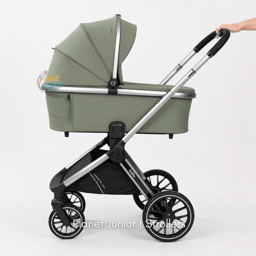 Ultimate Kidilo Luxury 3-in-1 Pram, Stroller & Infant Carrier Travel System