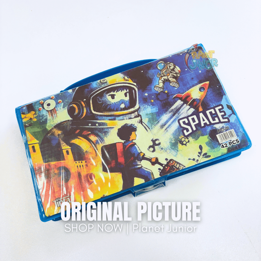 Space Explorer Art & Coloring Set | 42 Pcs