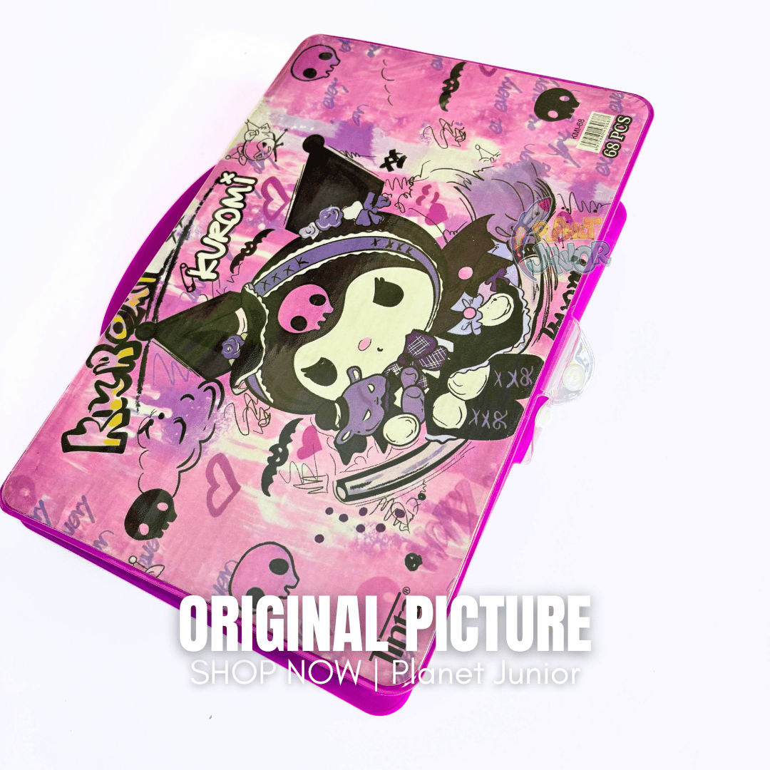 Kuromi Art & Coloring Set | 68-Piece