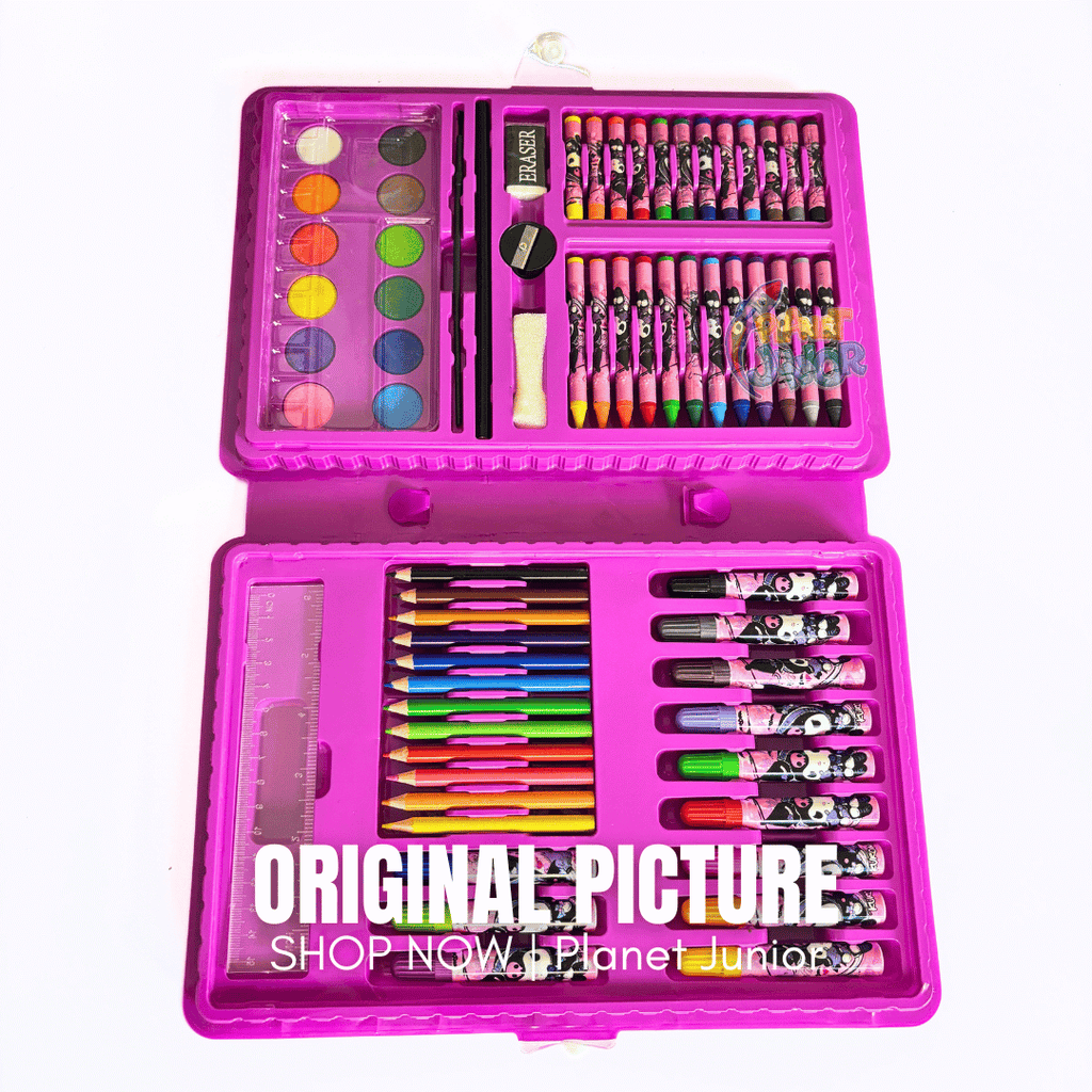Kuromi Art & Coloring Set | 68-Piece