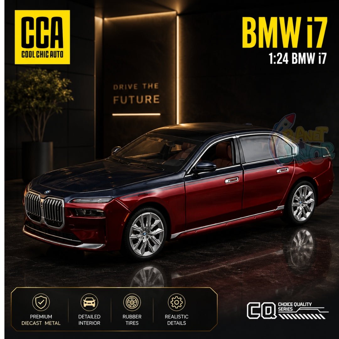 1:24 Diecast BMW i7 Official Licensed Model