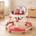 🐯 Cute Tiger-Themed Baby Walker with Activity Toys & Foldable Design