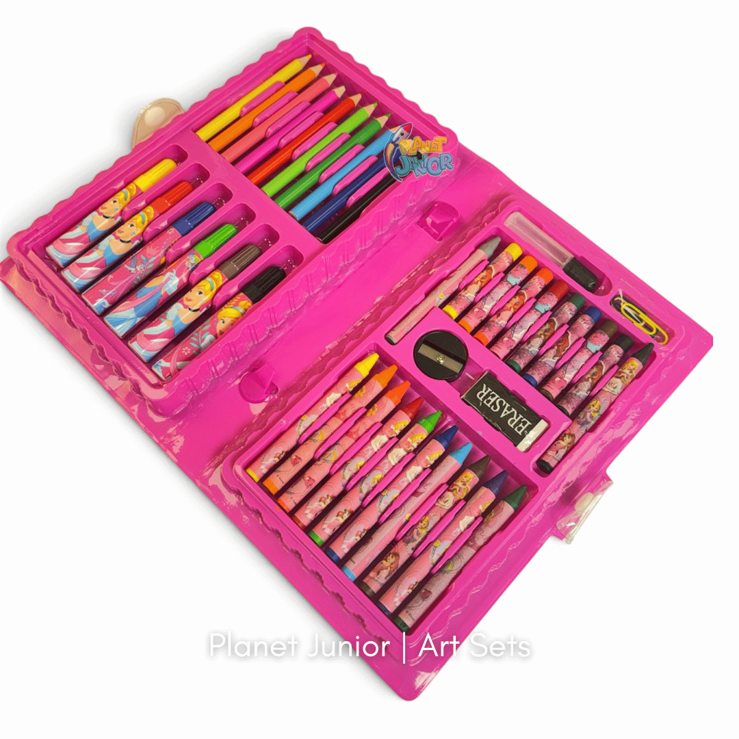 Princess Art Set in Carry Case | 42 Pcs