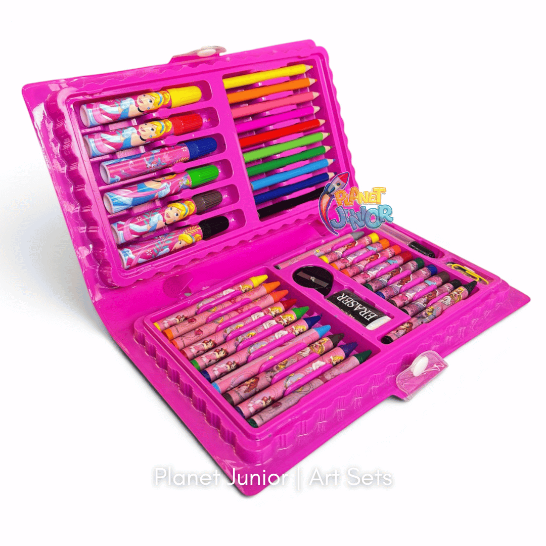 Princess Art Set in Carry Case | 42 Pcs