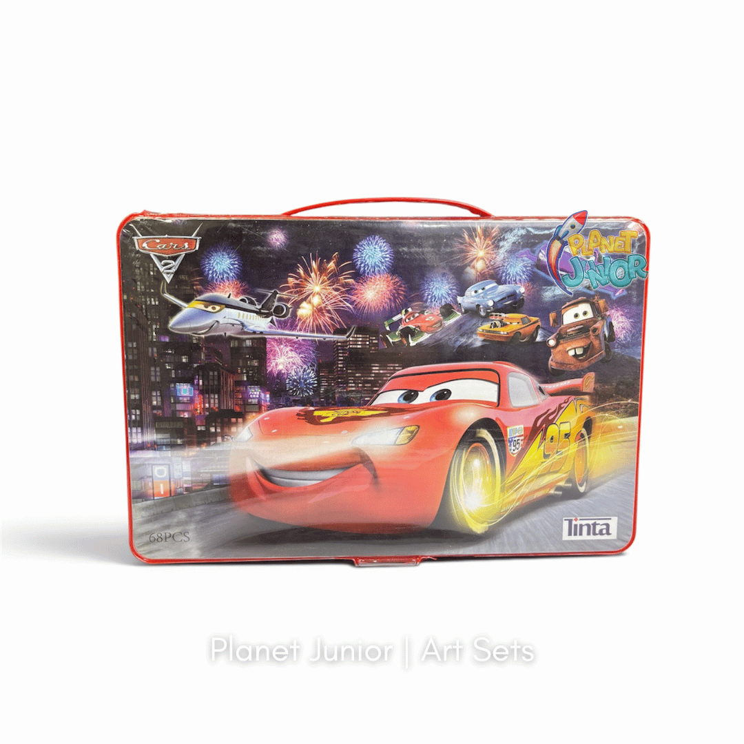 Cars Art & Coloring Set | 68 Piece