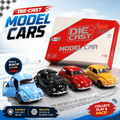 1:32 Scale Vintage Die-Cast Pull Back Model Beetle Car | 1 Pcs