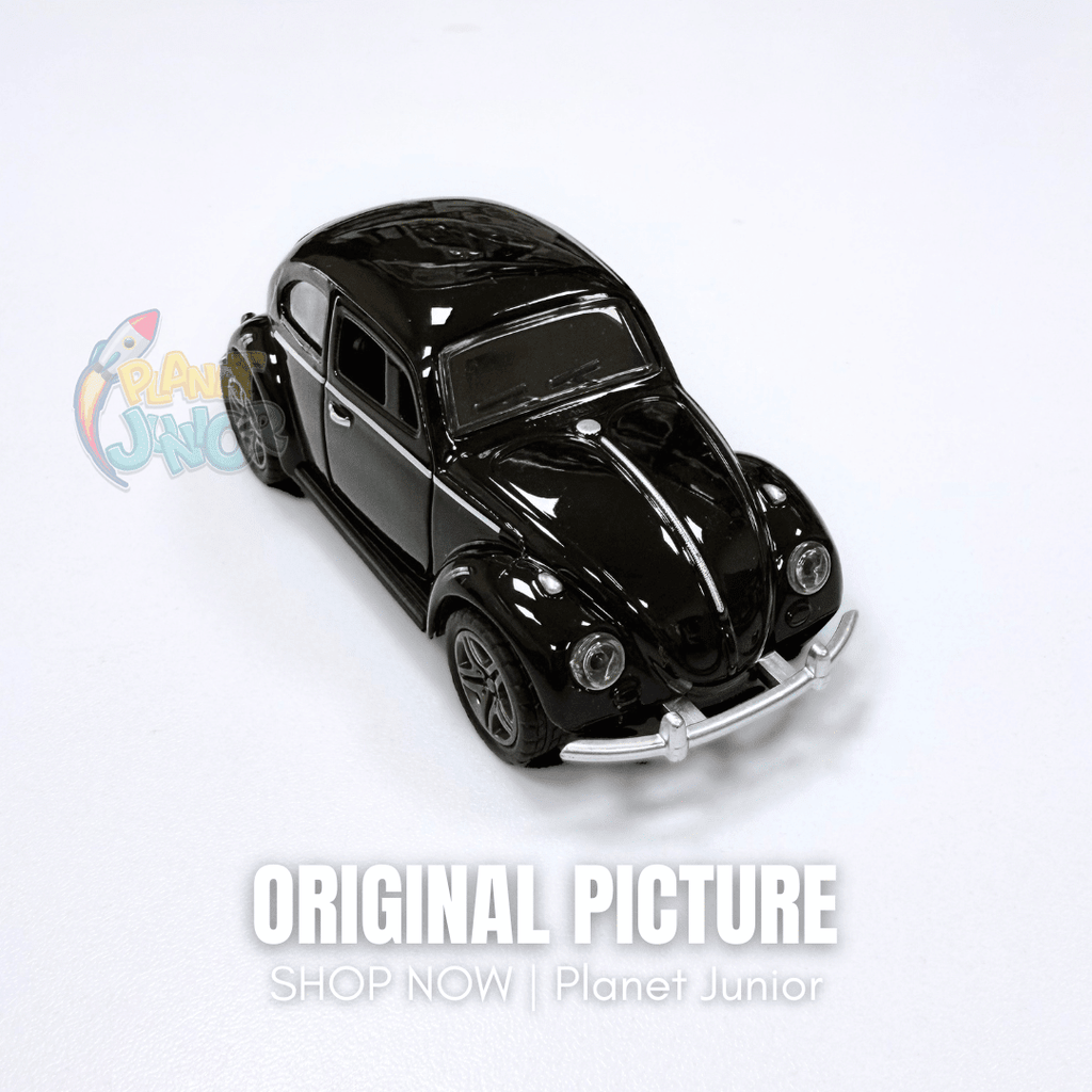 1:32 Scale Vintage Die-Cast Pull Back Model Beetle Car | 1 Pcs