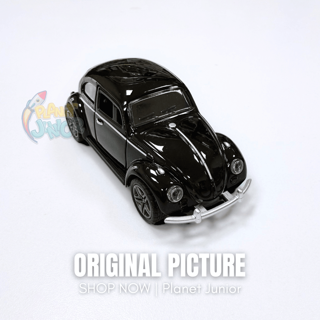 1:32 Scale Vintage Die-Cast Pull Back Model Beetle Car | 1 Pcs