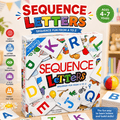 Sequence Letters Alphabet Matching Board Game