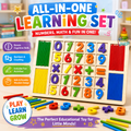 Wooden Number Learning & Counting Sticks Math Board