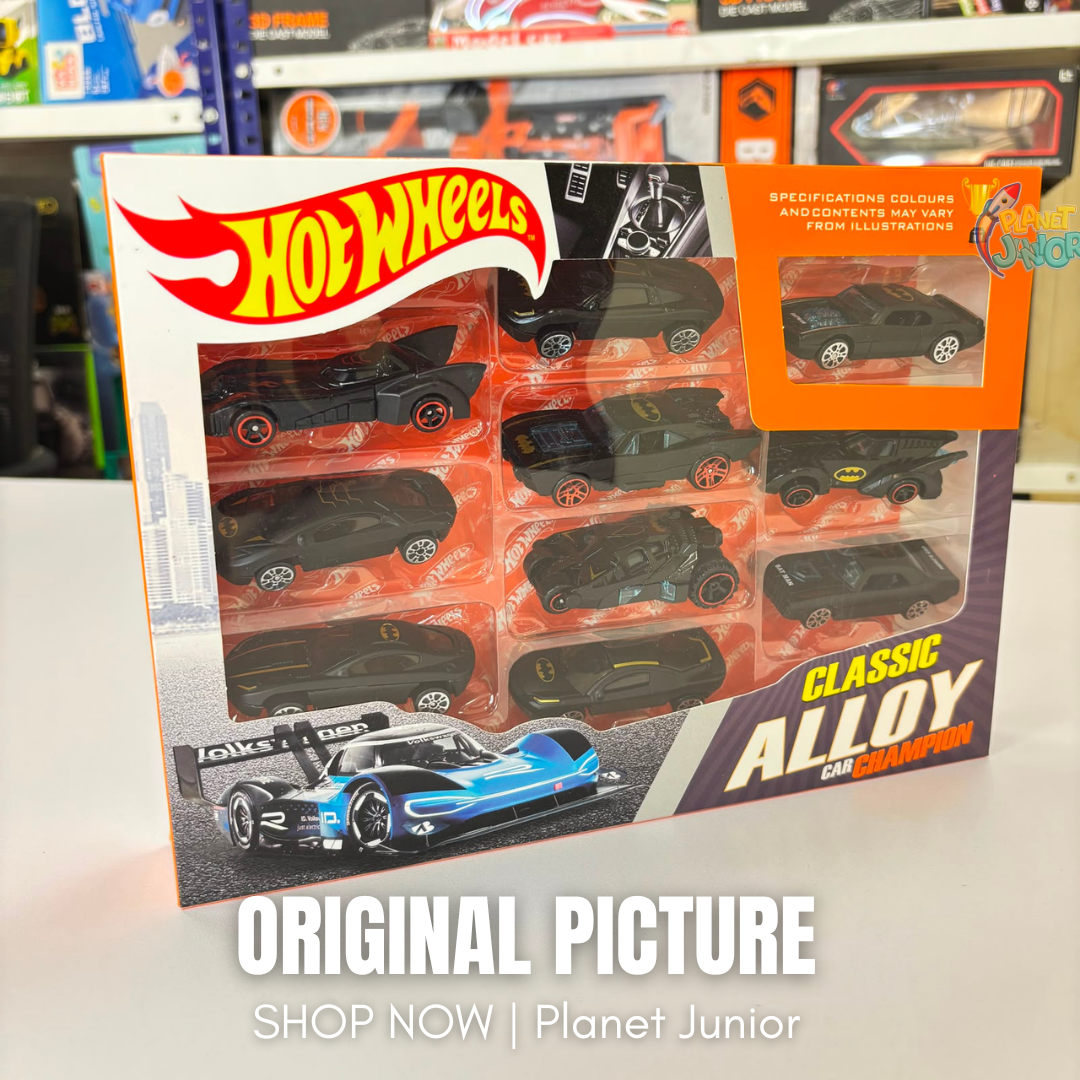 10-Piece Batman-Themed Die-Cast Alloy Car Collection