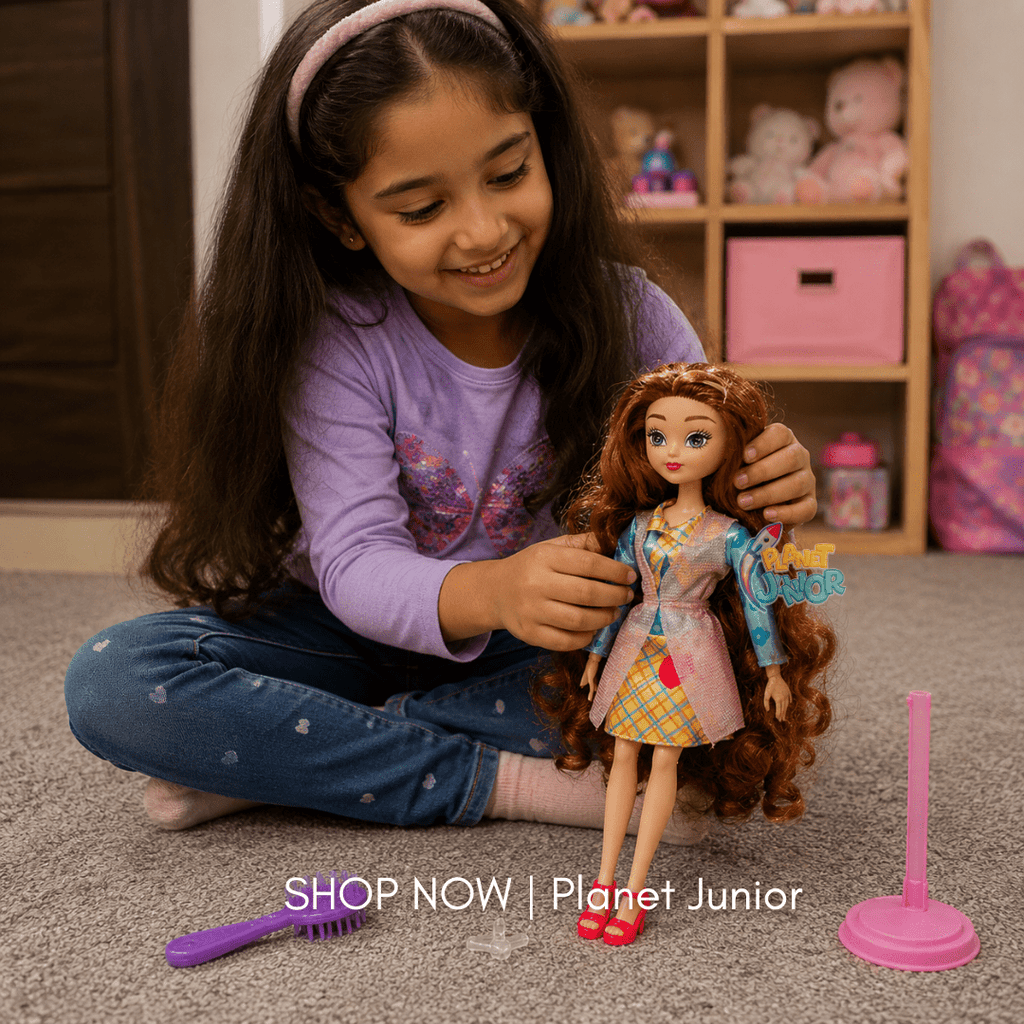 10-Inch Fashion Doll with Hair Styling &  Fashion Accessories – Hard Body