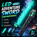 LED Light-Up Mist Spray Adventure Sword