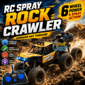 1:18 RC 6-Wheel Spray Rock Crawler with Lights