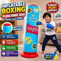 Blue Inflatable Kids Boxing Punching Bag – Freestanding Punch Trainer | 3.5Ft