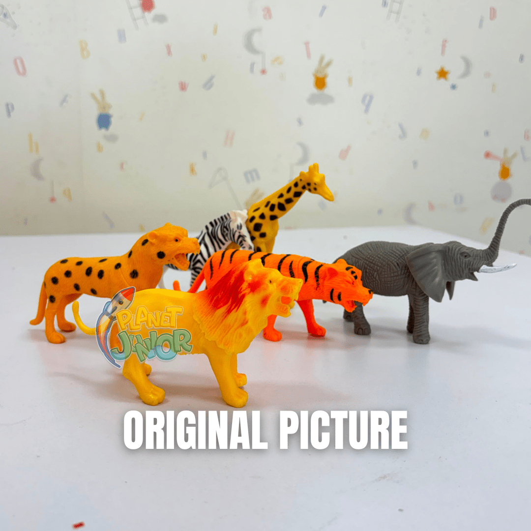 Realistic Wild Animal Figures Set – Safari & Jungle Animals for Kids