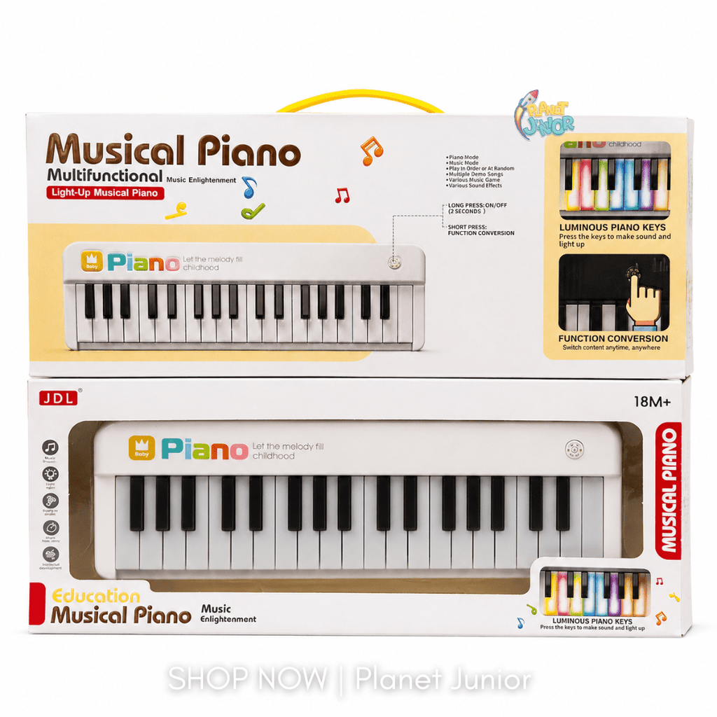 Kids Musical Piano Keyboard with Dazzling Lights & 32 Keys