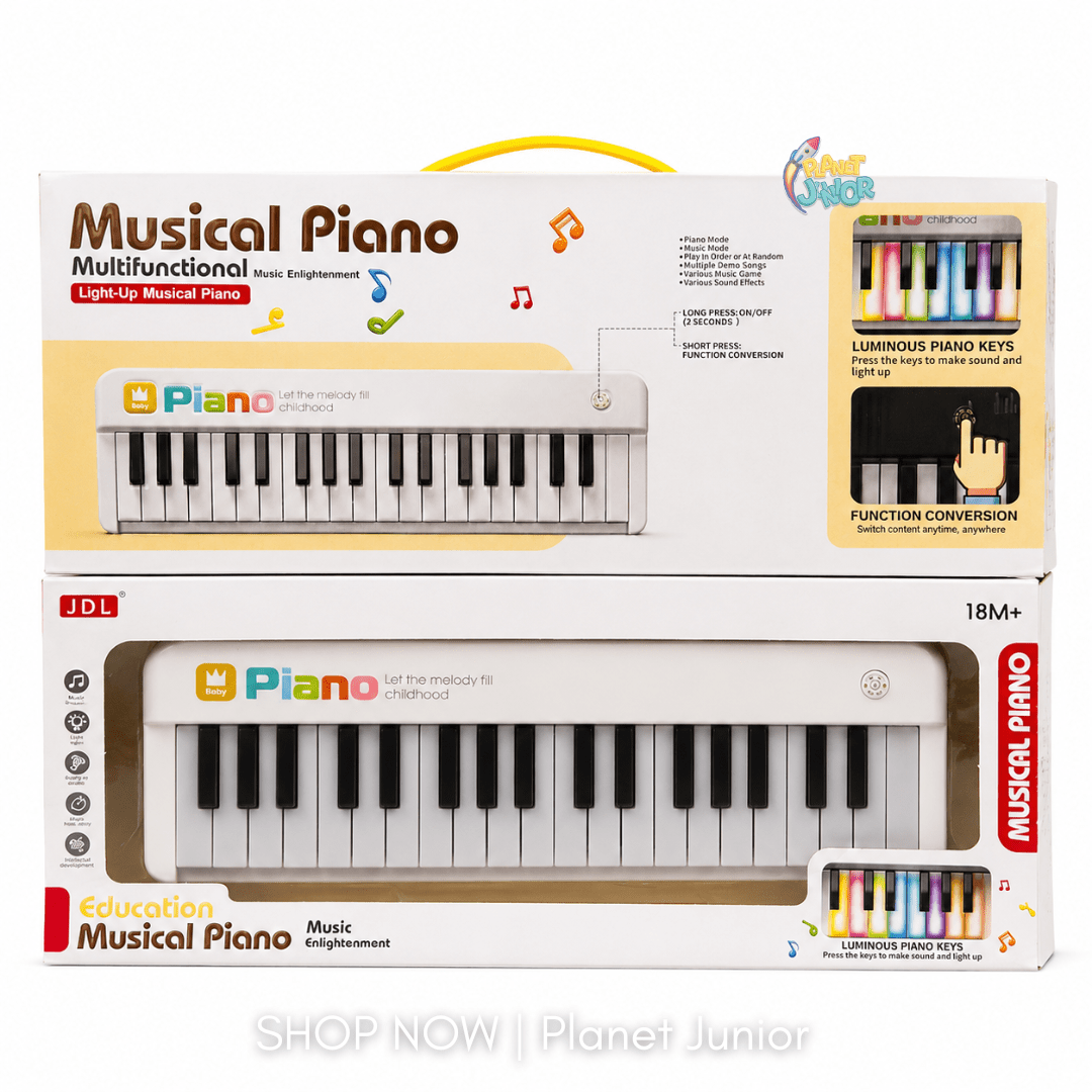 Kids Musical Piano Keyboard with Dazzling Lights & 32 Keys