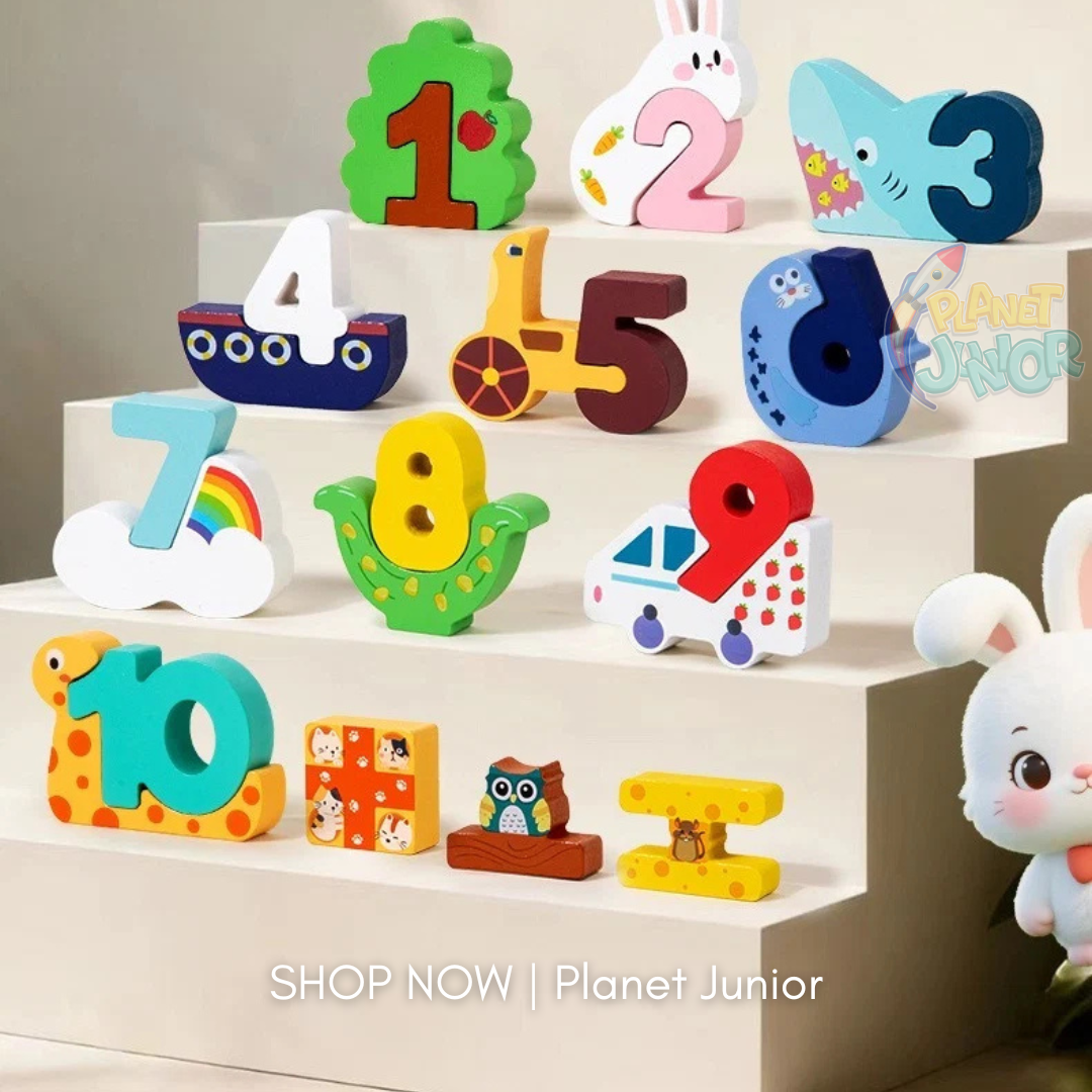 Digital Pair Building Number Blocks for Kids