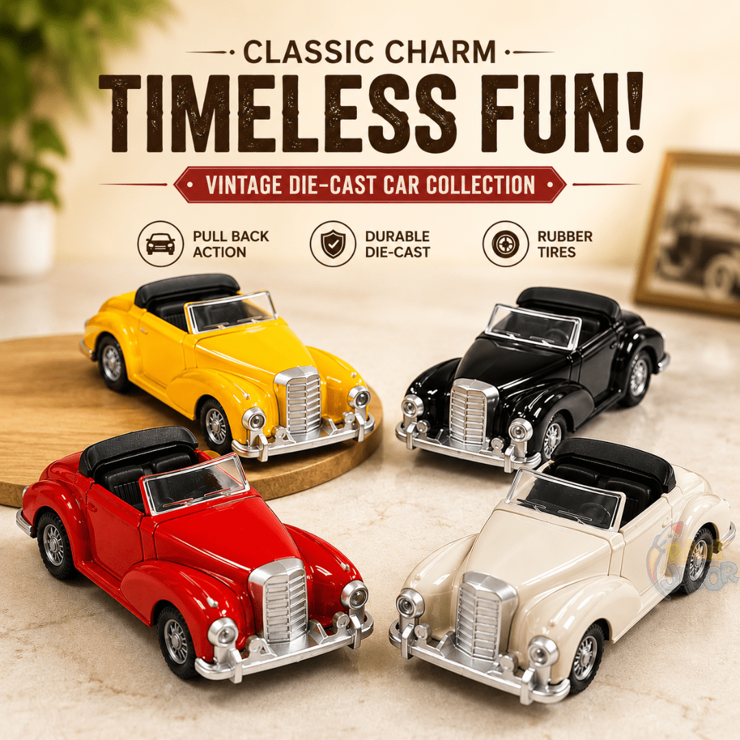 1:32 Scale Mercedes-Benz 300 S Cabriolet Die-Cast Model Car | 1 Pc