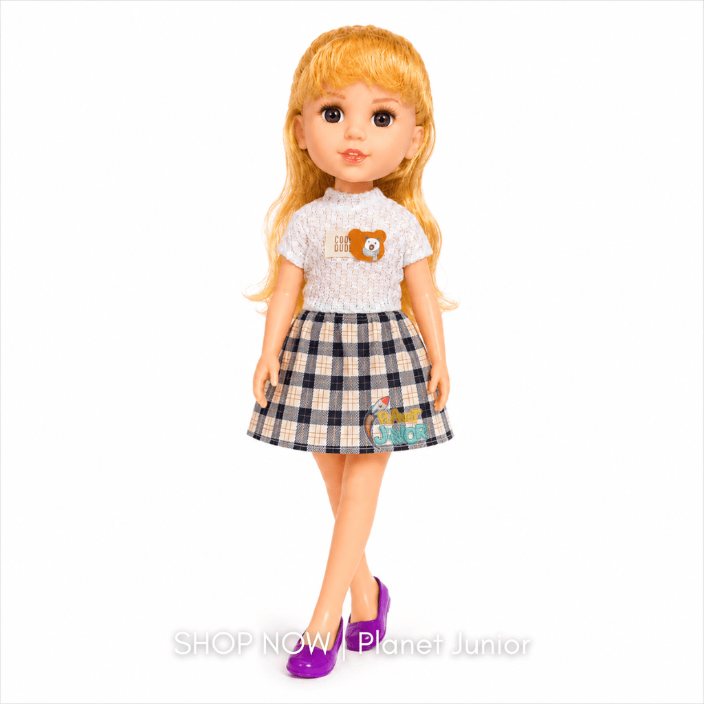 Jelena Fashion Doll with Long Blonde Hair | 1 Pcs