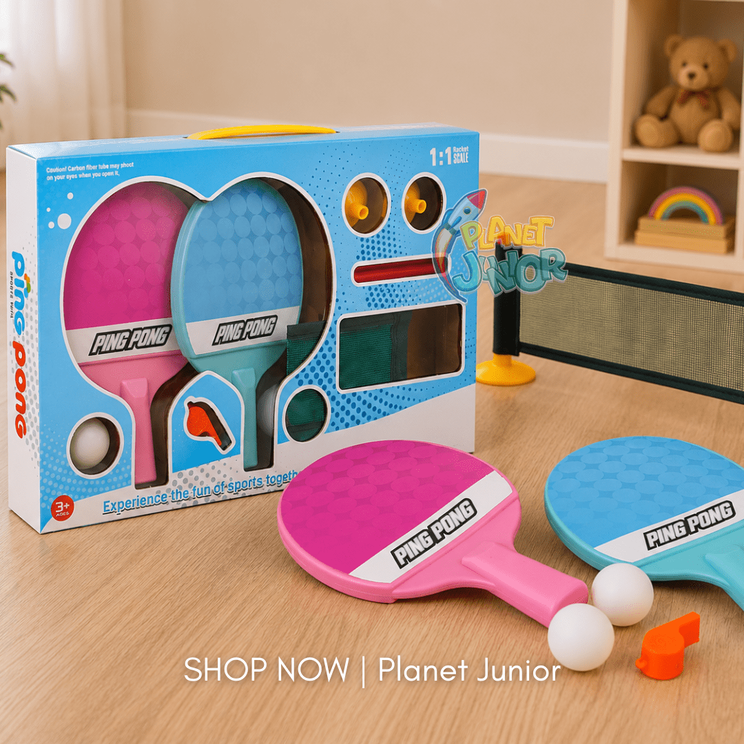 Kids Table Tennis Ping Pong Set with Net
