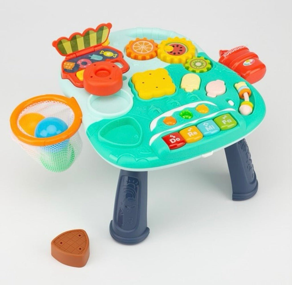 Huanger Multi-Function Baby Walker 2-in-1 – Activity Table & Push Walker