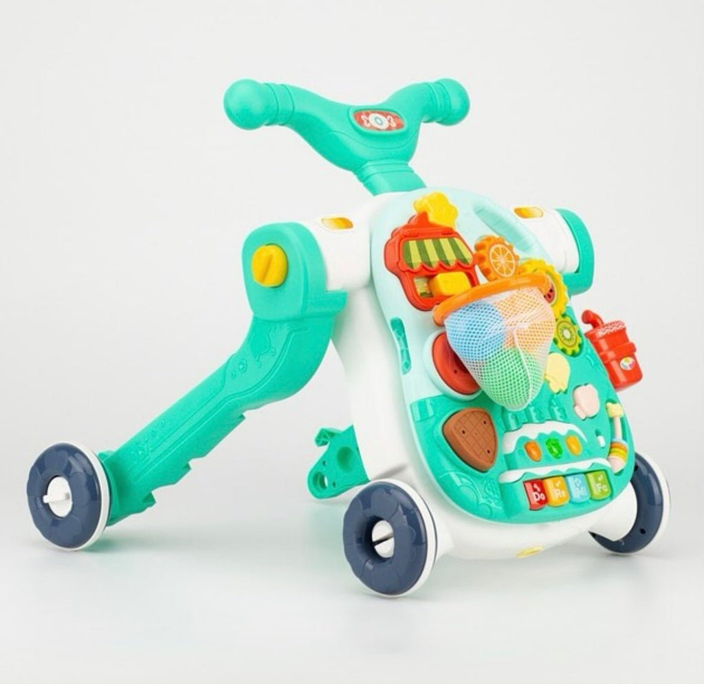 Huanger Multi-Function Baby Walker 2-in-1 – Activity Table & Push Walker