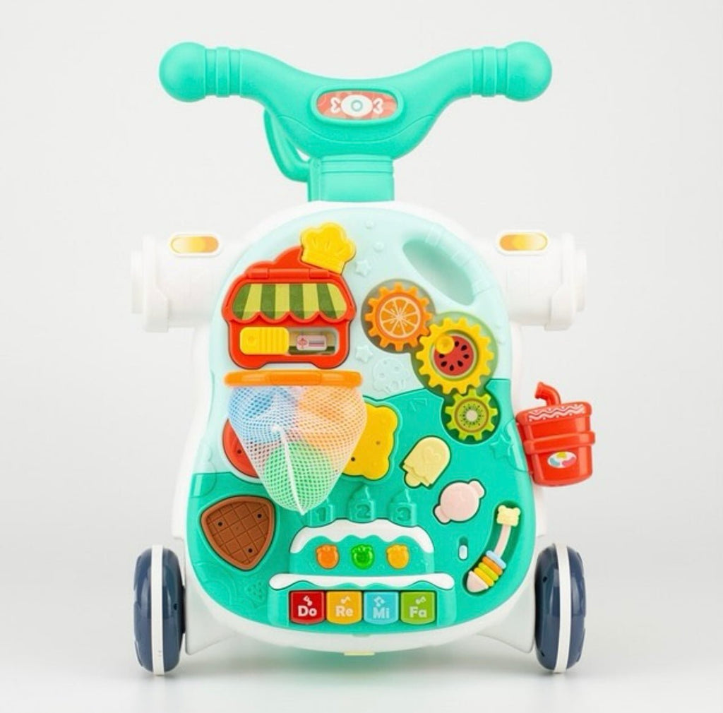 Huanger Multi-Function Baby Walker 2-in-1 – Activity Table & Push Walker