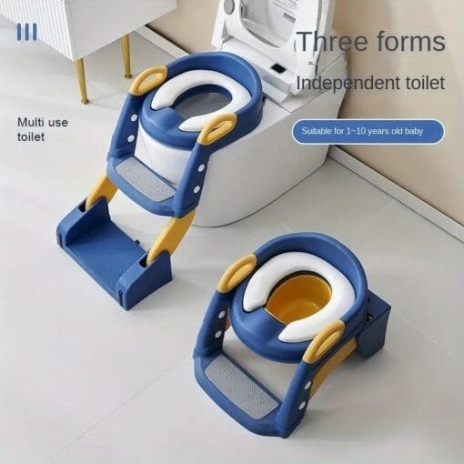2-in-1 Potty Chair and Toilet Training Ladder