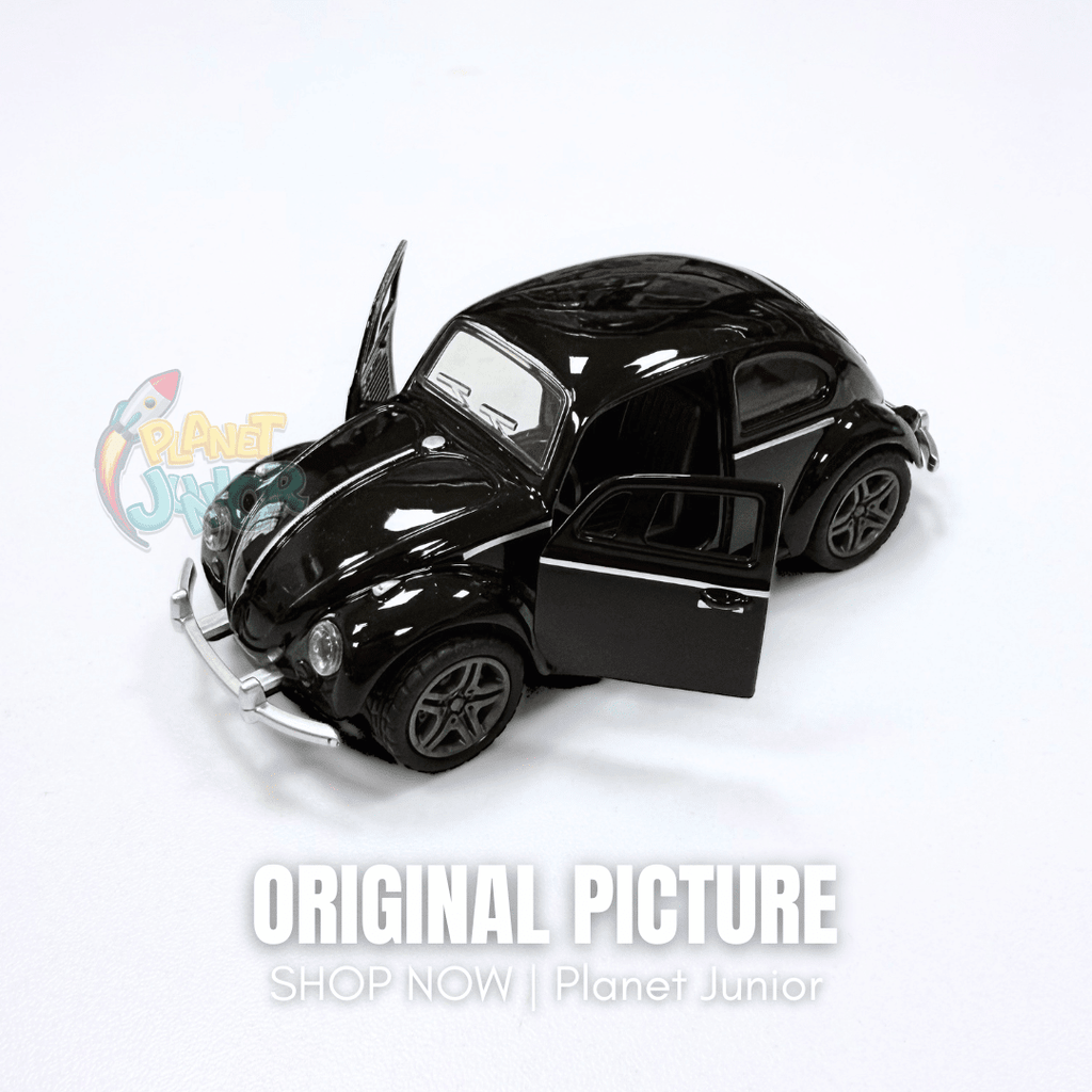 1:32 Scale Vintage Die-Cast Pull Back Model Beetle Car | 1 Pcs