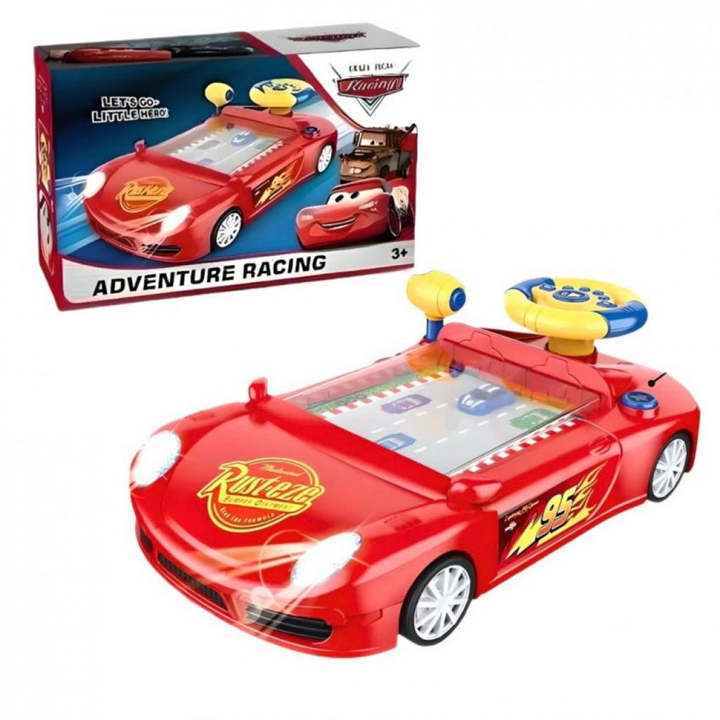 Adventure Racing Steering Wheel Driving Game with Music