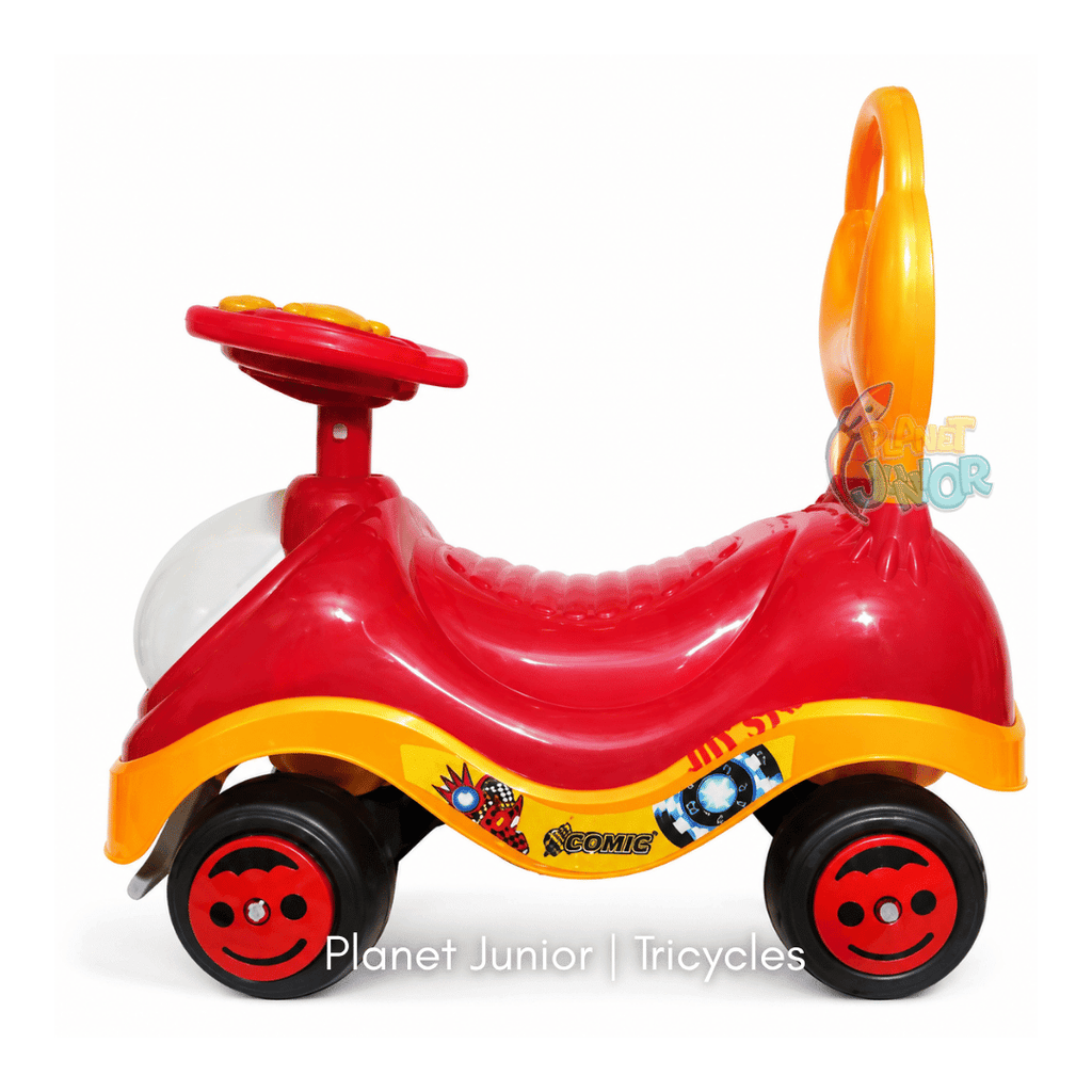 🦸 Iron Man-Themed Kids Tolo Ride-On Car with Music & Horn