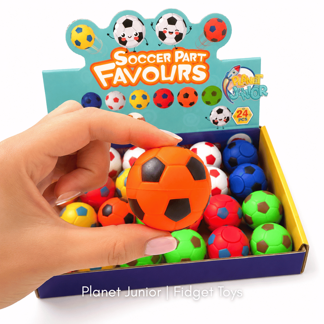 Mini Football Squeeze & Pop Sensory Fidget Toy | 1 Pc
