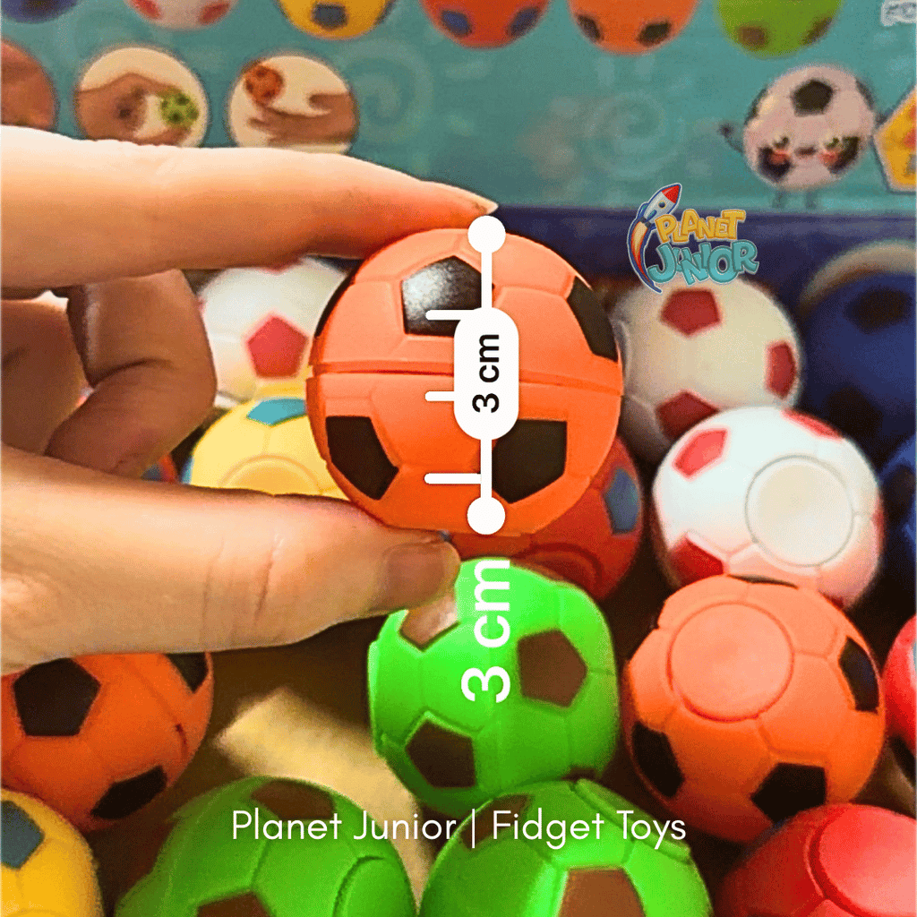 Mini Football Squeeze & Pop Sensory Fidget Toy | 1 Pc