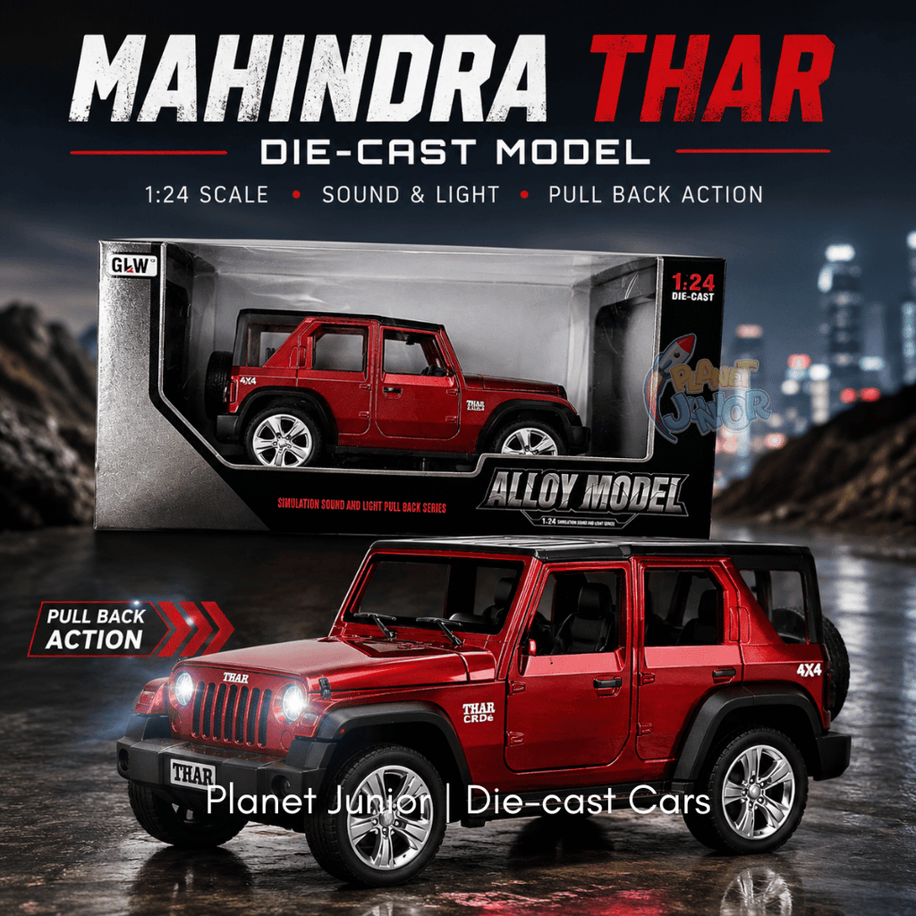 1:24 Die-Cast Alloy 4x4 SUV Model Car