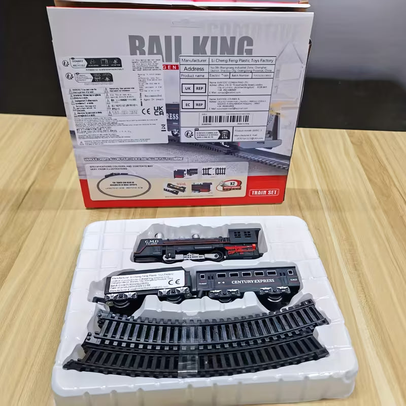 Rail King Junior Train Set – Light & Sound Railway