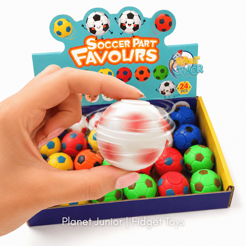 Mini Football Squeeze & Pop Sensory Fidget Toy | 1 Pc